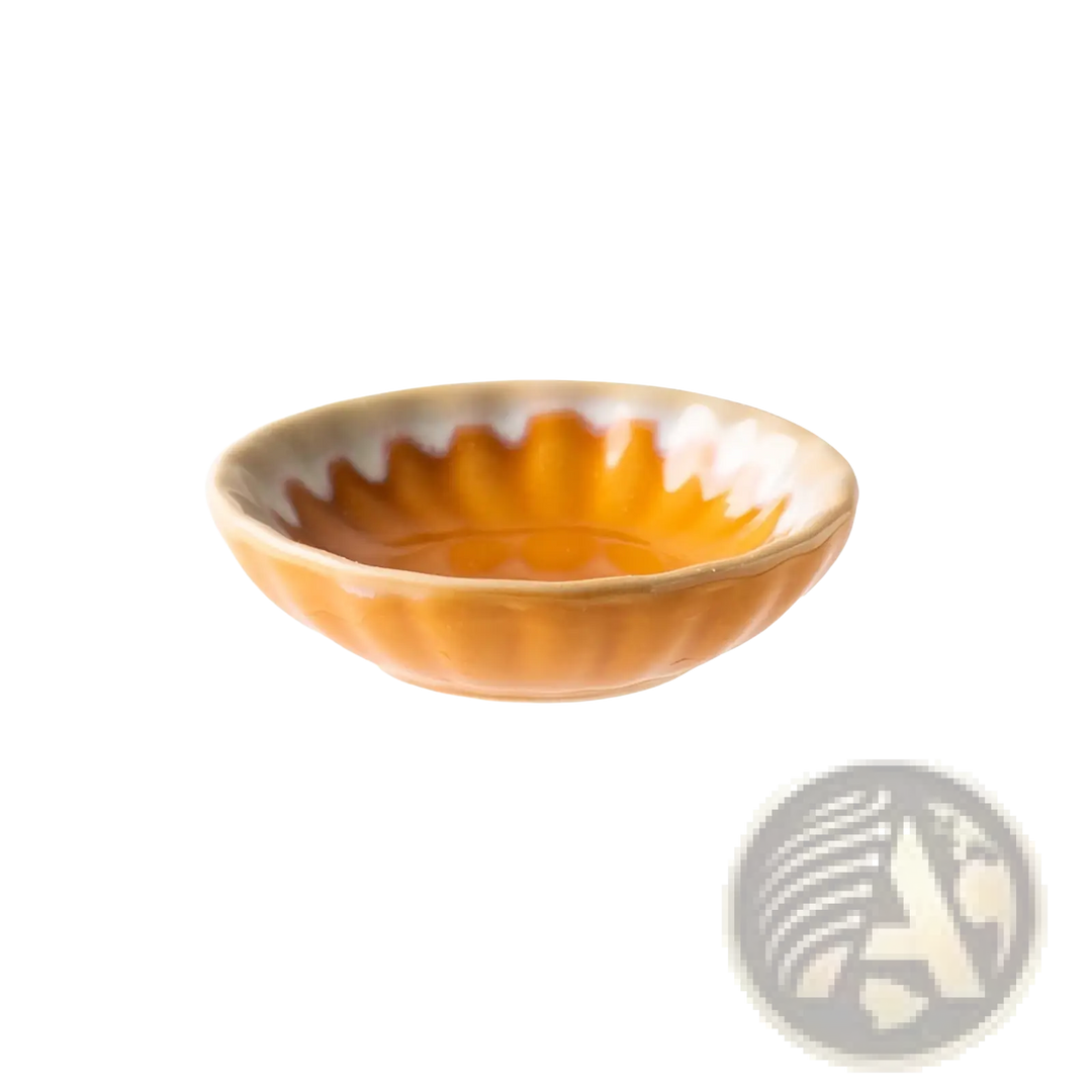 Ceramic Condiment Bowls Hand Painted Snack Dishes