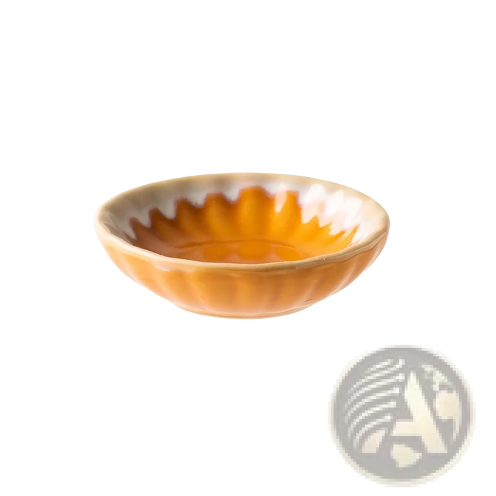 Ceramic Condiment Bowls Hand Painted Snack Dishes