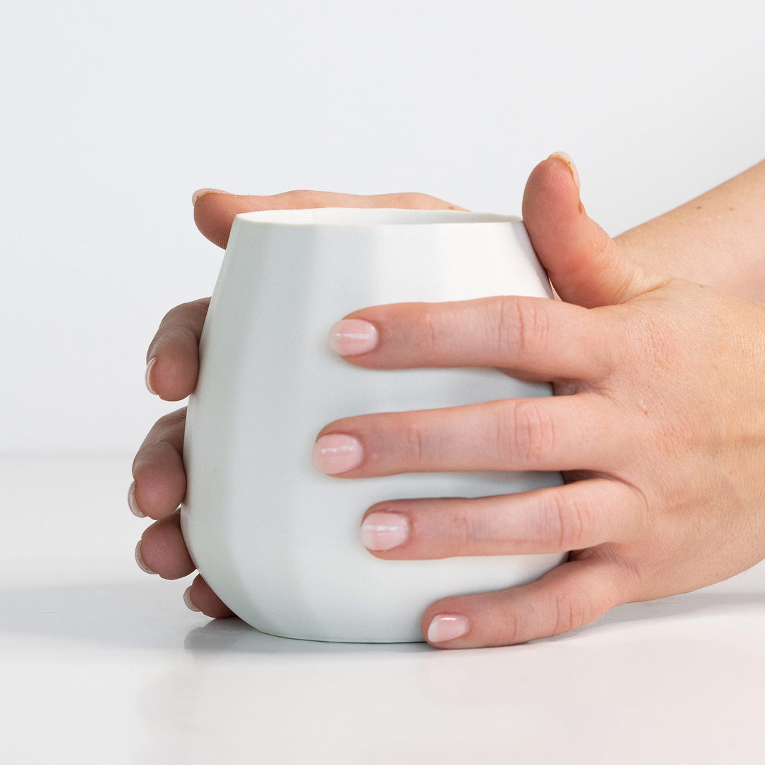 Ceramic Stemless Wine Cup  (Set of 2)