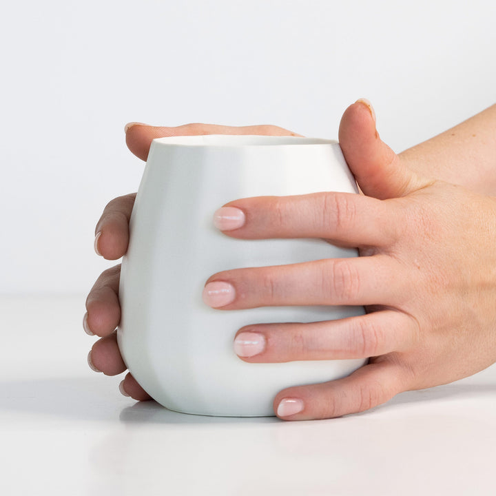 Ceramic Stemless Wine Cup  (Set of 2)