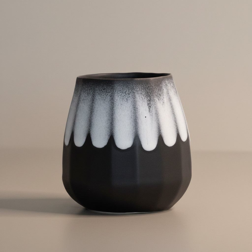 Ceramic Stemless Wine Cup  (Set of 2) — Drinkware, [material], Ember Collective