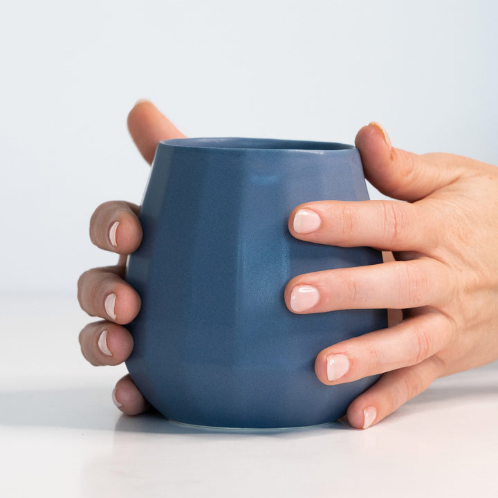 Ceramic Stemless Wine Cup  (Set of 2)