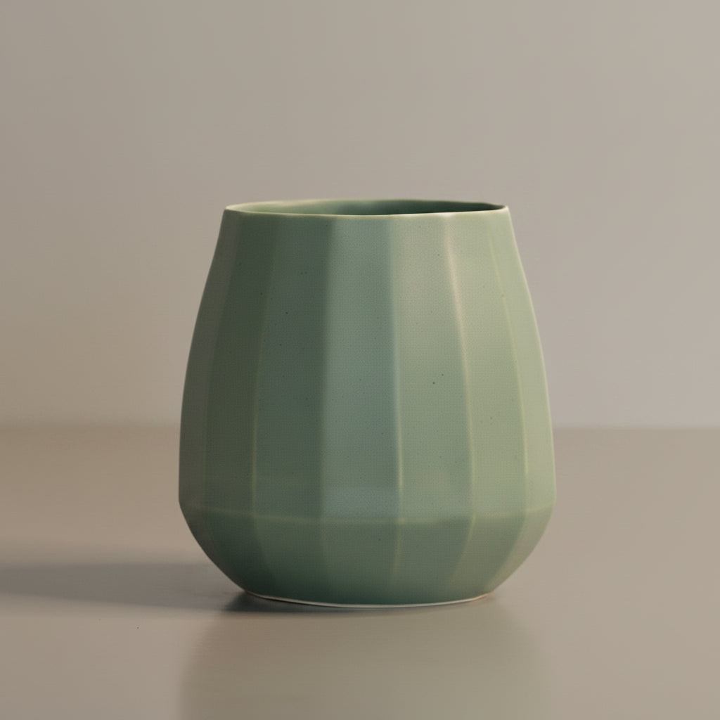 Ceramic Stemless Wine Cup  (Set of 2) — Drinkware, [material], Ember Collective
