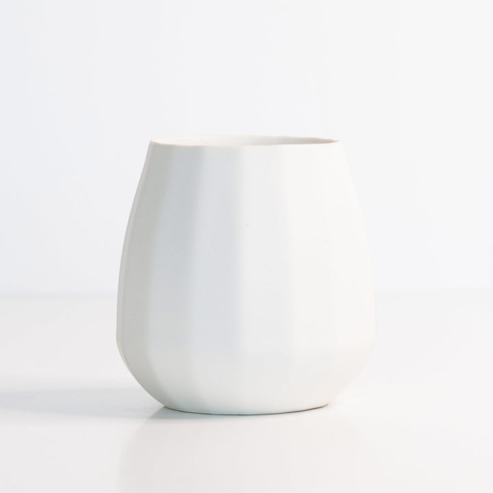 Ceramic Stemless Wine Cup  (Set of 2)