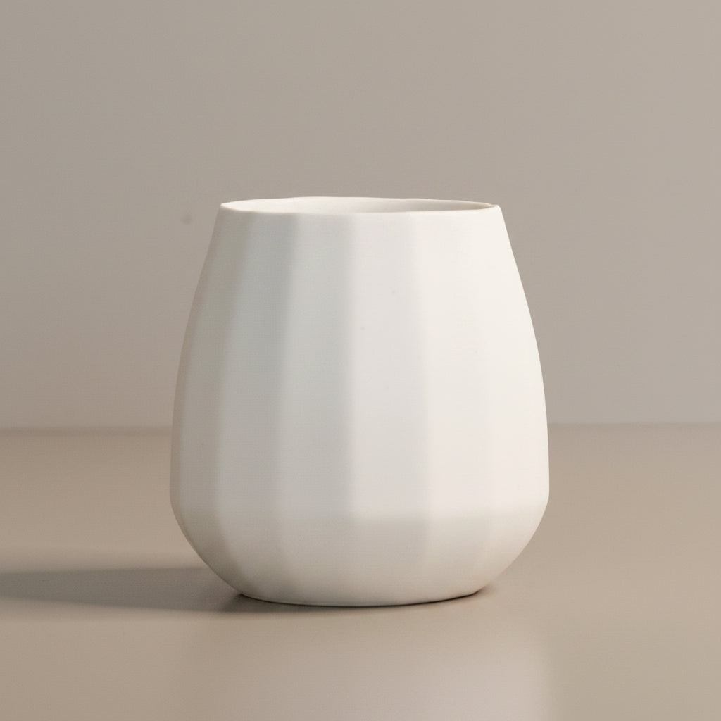 Ceramic Stemless Wine Cup  (Set of 2) — Drinkware, [material], Ember Collective