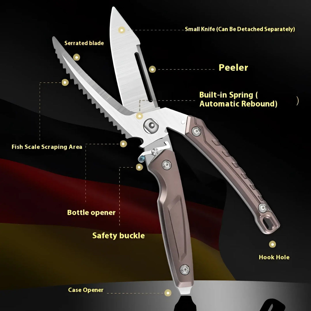 Chicken Bone Scissors Stainless Steel Kitchen Shears