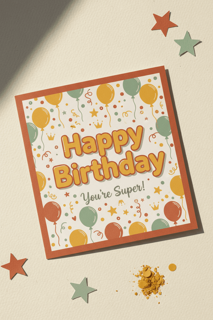 Birthday Gift Cards for Children