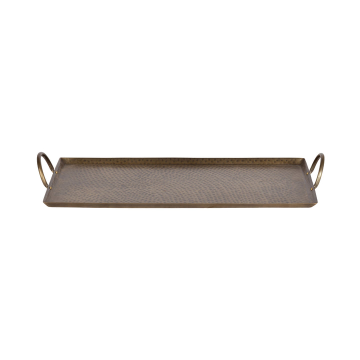Sanzo Hammered Rectangle Metal Tray