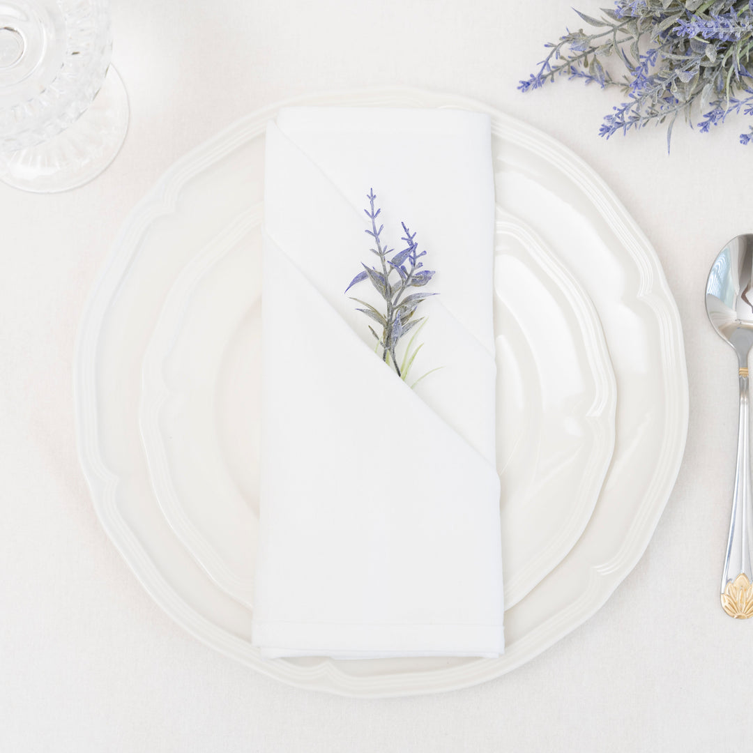 Organic Cotton Flour Sack Napkins, Set of 12