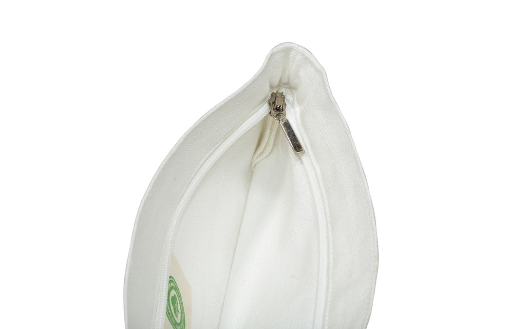 Organic Cotton Canvas Zipper Pouch