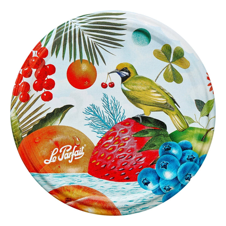 Le Parfait–Twist Lids 82 mm  (Six Pack–Assorted Designs)