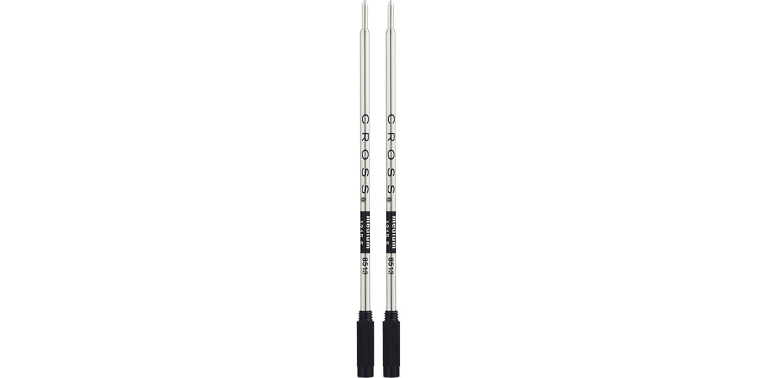 Ballpoint Pen Refill - Black - Medium - Dual Pack