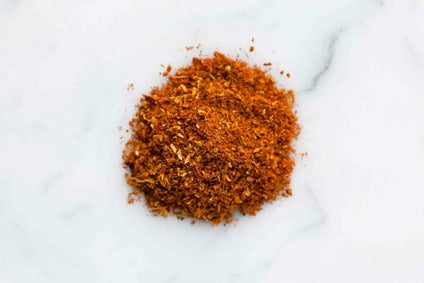 Pakistani curry ground spice powder in a small mound