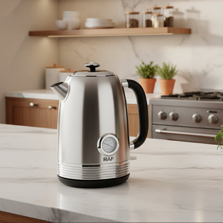 High‑Power Stainless Steel Electric Kettle