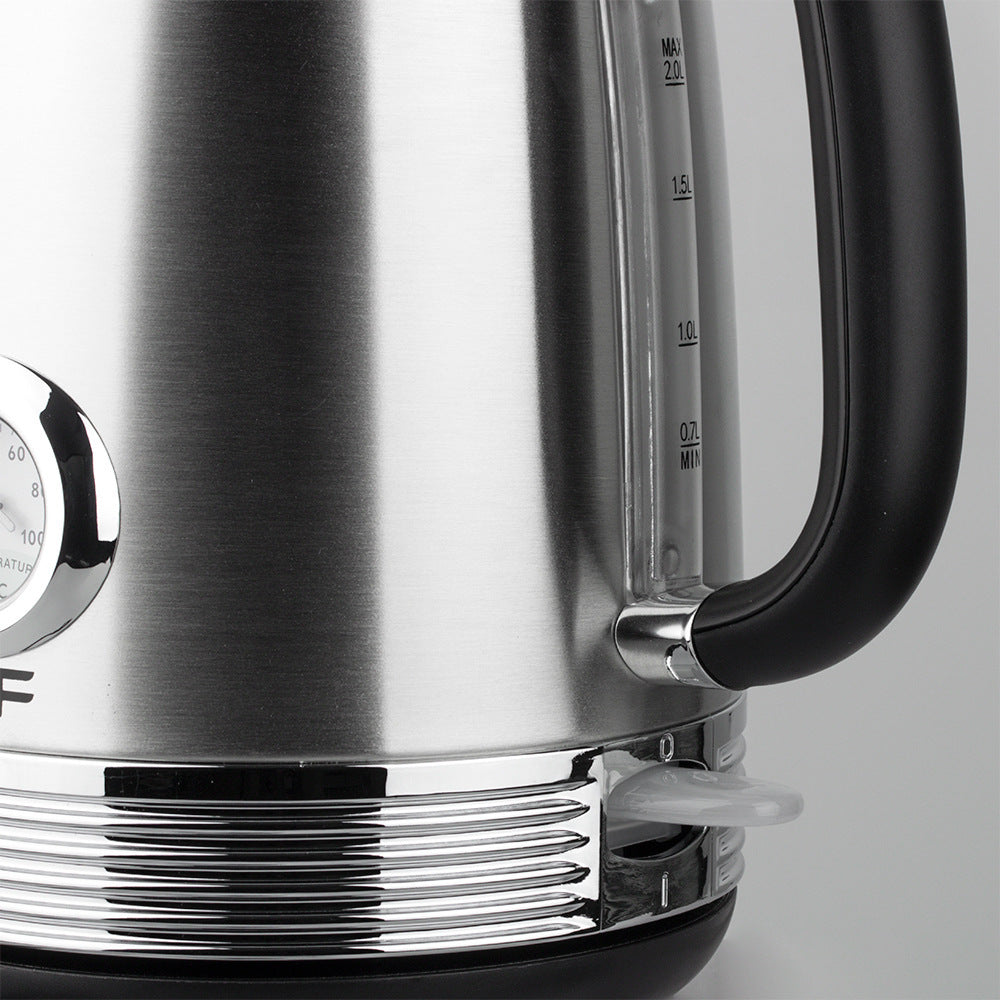 High‑Power Stainless Steel Electric Kettle