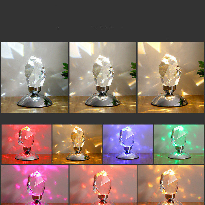 Diamond Atmosphere Crystal Lamp