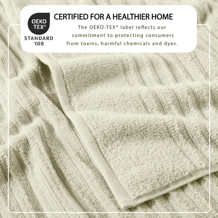 Luxury Combed Cotton Bath Towel Set - Karina Collection