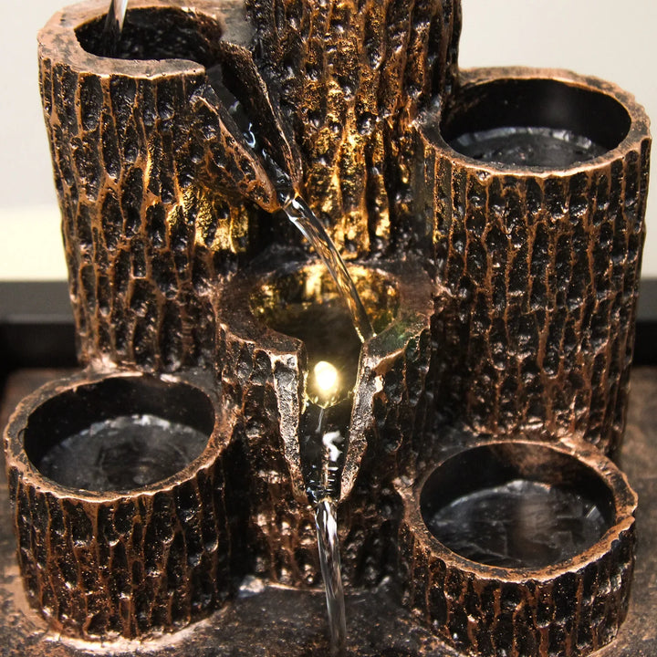 Table Waterfall Fountain Feng Shui Water Fountain