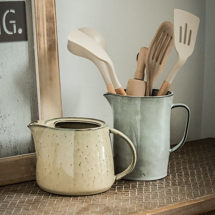 Ceramic Storage Bucket—Natural Variations