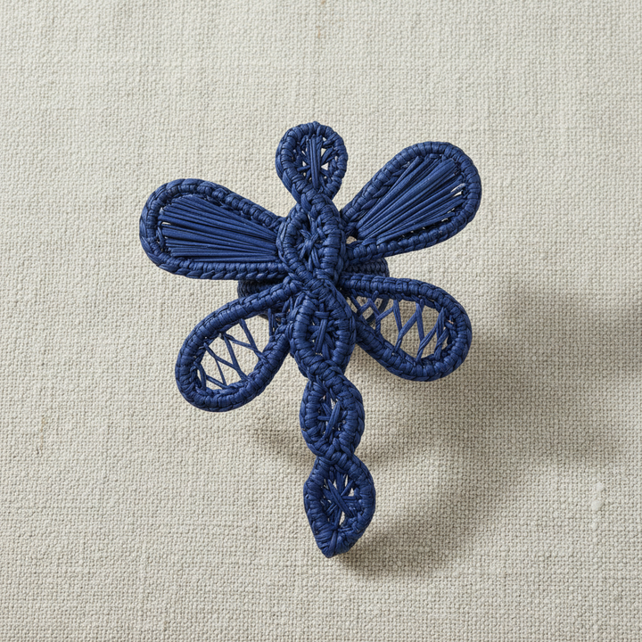 Dragonfly Handwoven Iraca Napkin Ring