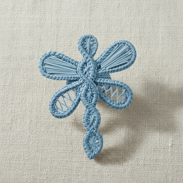 Dragonfly Handwoven Iraca Napkin Ring