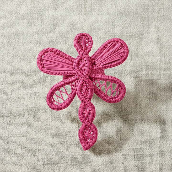 Dragonfly Handwoven Iraca Napkin Ring