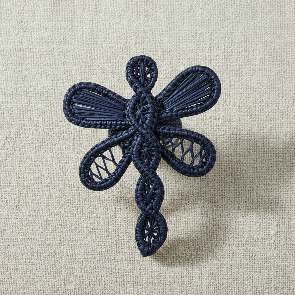 Dragonfly Handwoven Iraca Napkin Ring