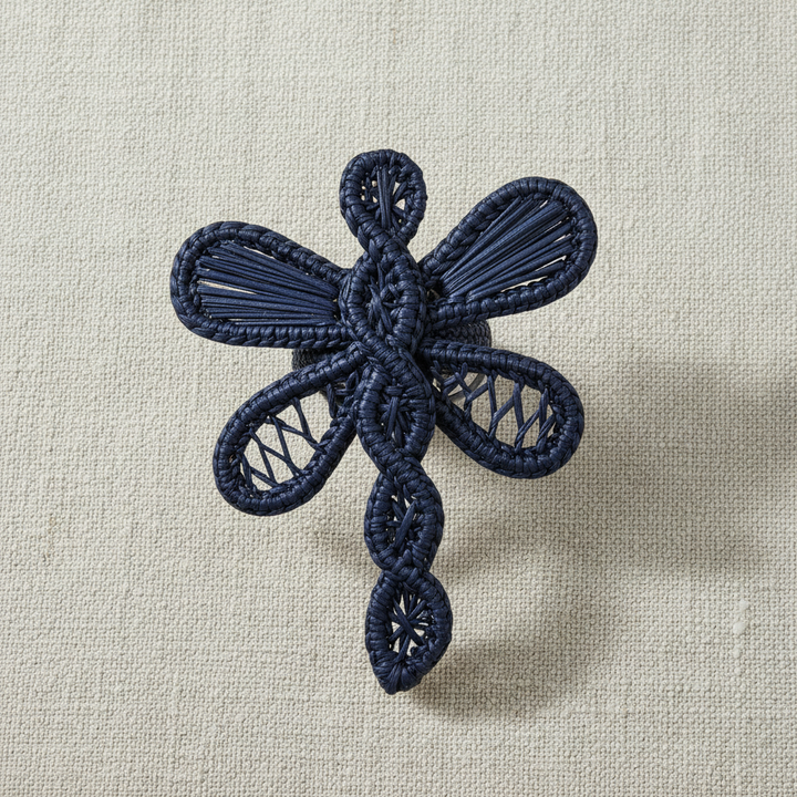 Dragonfly Handwoven Iraca Napkin Ring