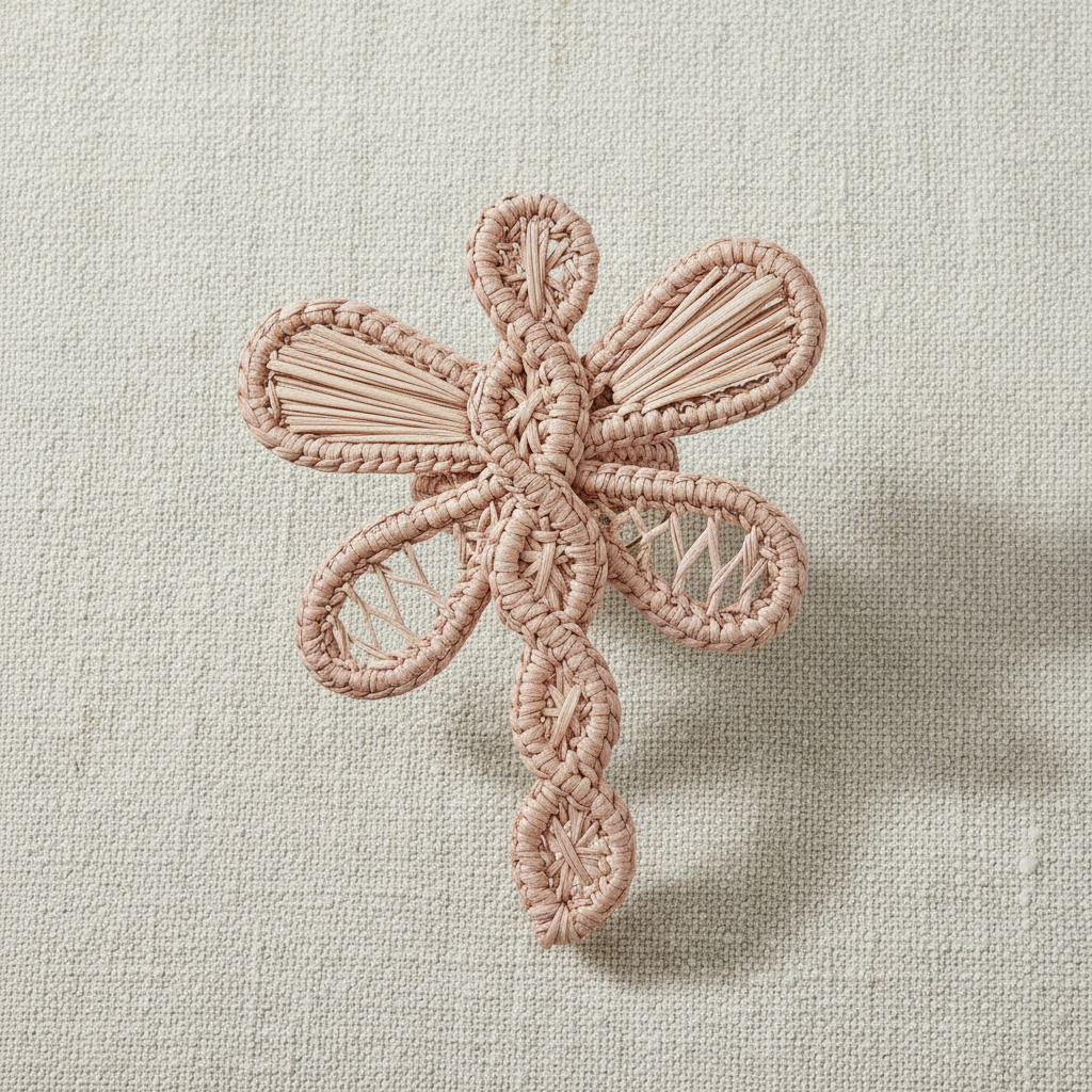 Dragonfly Handwoven Iraca Napkin Ring