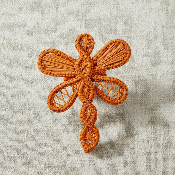 Dragonfly Handwoven Iraca Napkin Ring