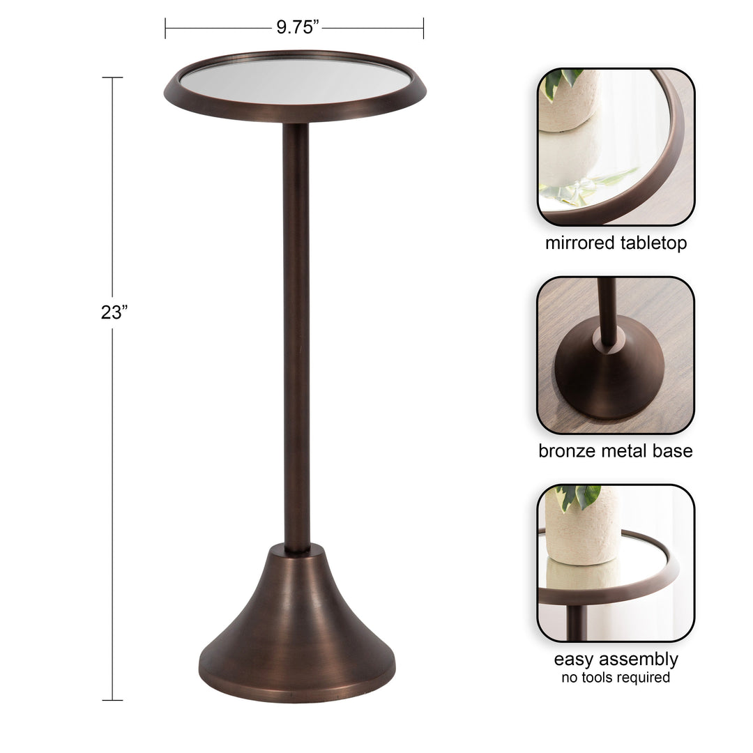 Sanzo Metal Drink Table