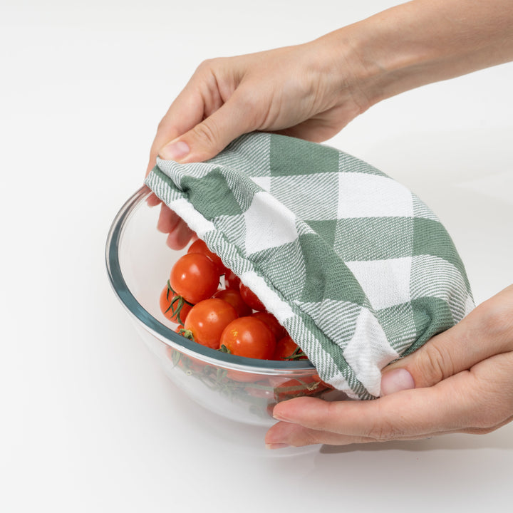 Reusable Organic Linen Bowl Covers (4-Pack)