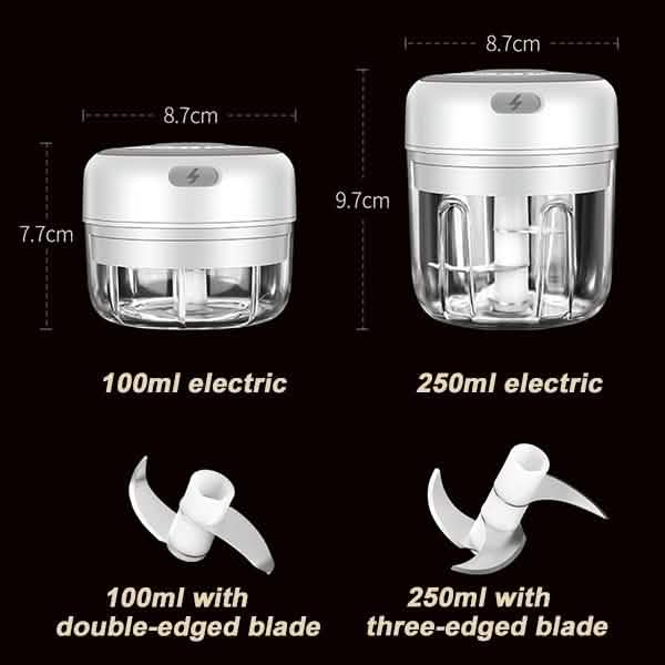 Electric Garlic Mini Crusher — 100ml / 200ml