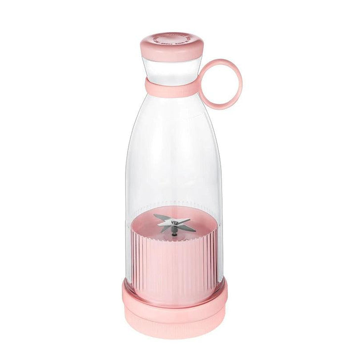 Electric Portable Blender Juice Glass Bottle Fresh Fruit Juicer USB Multifunction Food Strawberry Citrus Milkshake Mixers Maker Mini Electric Portable Blender Juicer Cup USB Rechargeable Juicer Multi-Functional Small Mixer