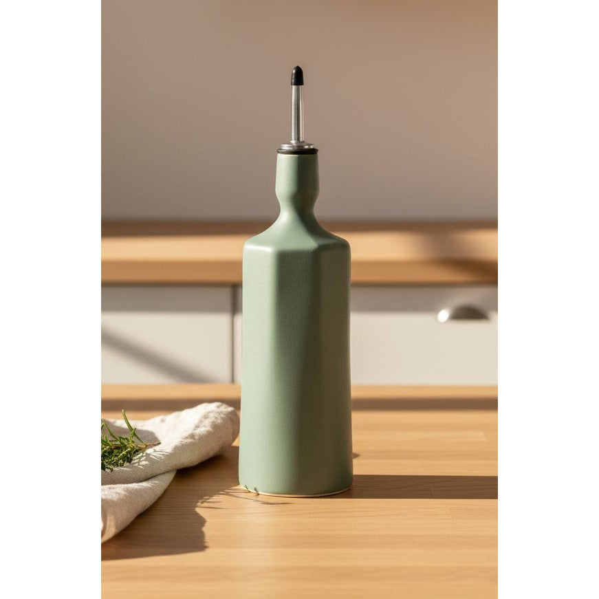 Porcelain Oil Dispenser — Oil & Vinegar Dispensers, [material], Ember Collective
