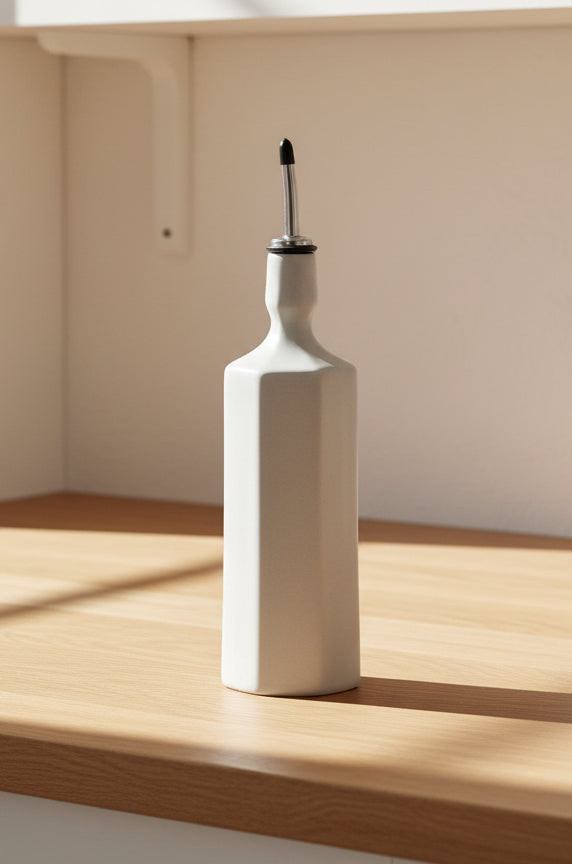 Porcelain Oil Dispenser — Oil & Vinegar Dispensers, [material], Ember Collective