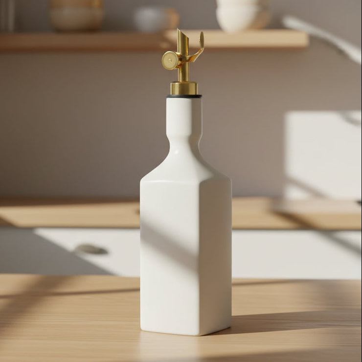 Porcelain Oil Dispenser — Oil & Vinegar Dispensers, [material], Ember Collective