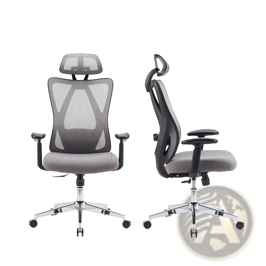 Ergonomic Mesh Office Chair with Adjustable Headrest