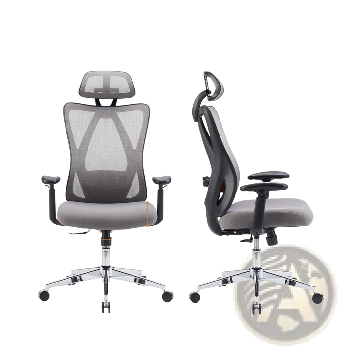 Ergonomic Mesh Office Chair with Adjustable Headrest