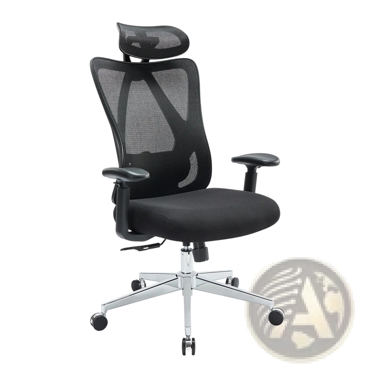 Ergonomic Mesh Office Chair with Adjustable Headrest