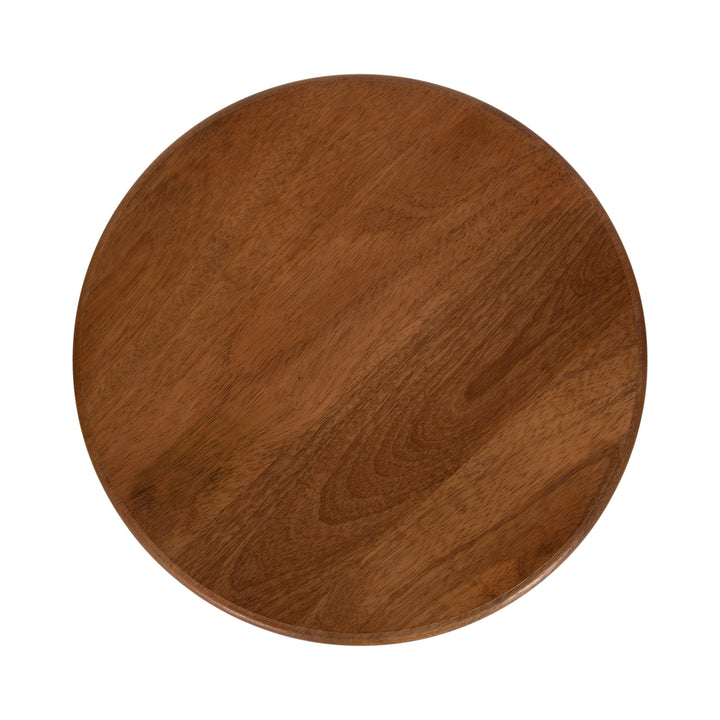 Engles Adjustable Wood Table and Plant Stand
