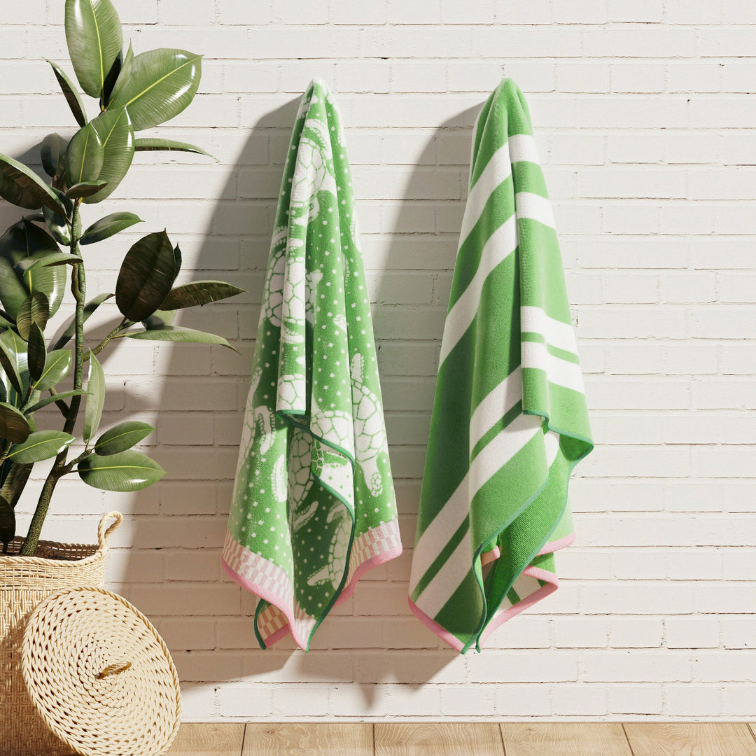 Cotton Velour Beach Towel - Maui Collection