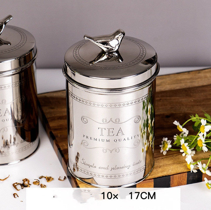 Premium Decorative Storage Jar (Glass or Metal)