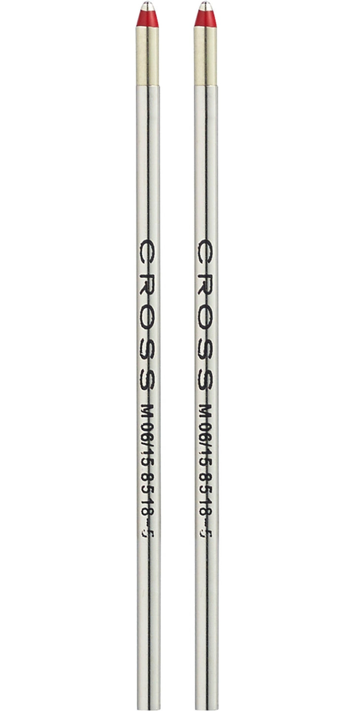 Mini Ballpoint Pen Refill - Red - Medium - Dual Pack