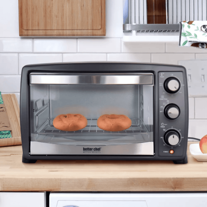 Better Chef 20‑Liter Toaster Oven Broiler—6‑Slice Capacity