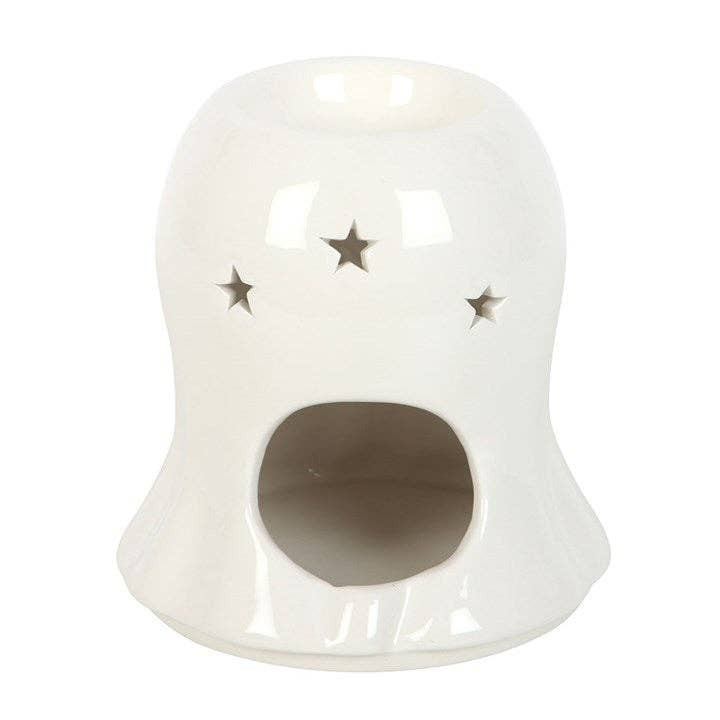 Candy Corn Ghost Halloween Oil Burner and Wax Warmer