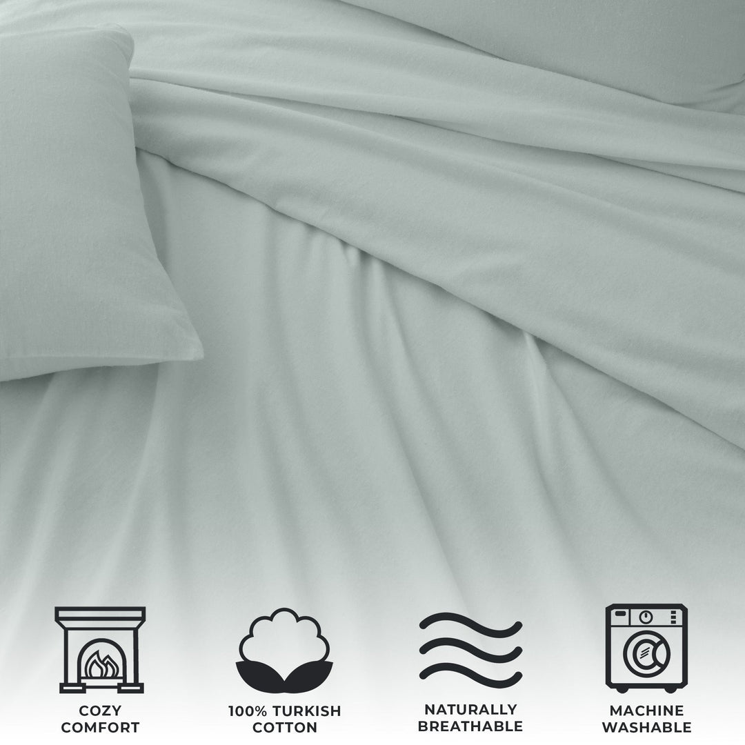Turkish Cotton Flannel Sheet - Raye Collection