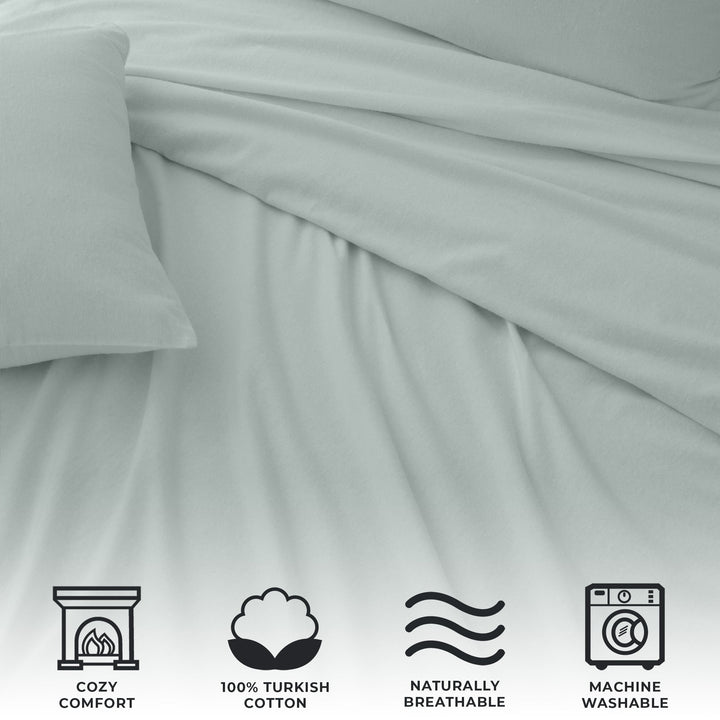 Turkish Cotton Flannel Sheet - Raye Collection