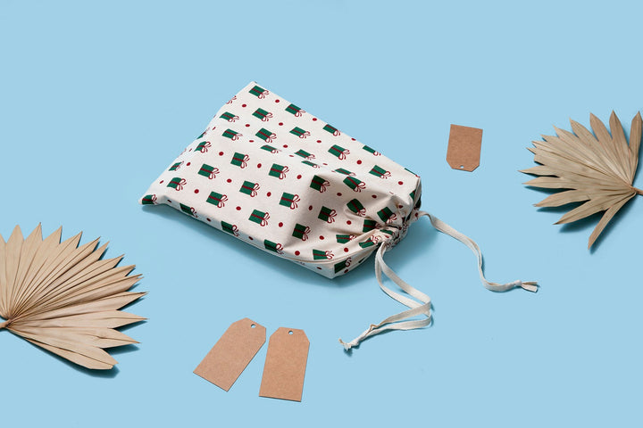 Organic Cotton Cloth Gift Bags (Set of 4)