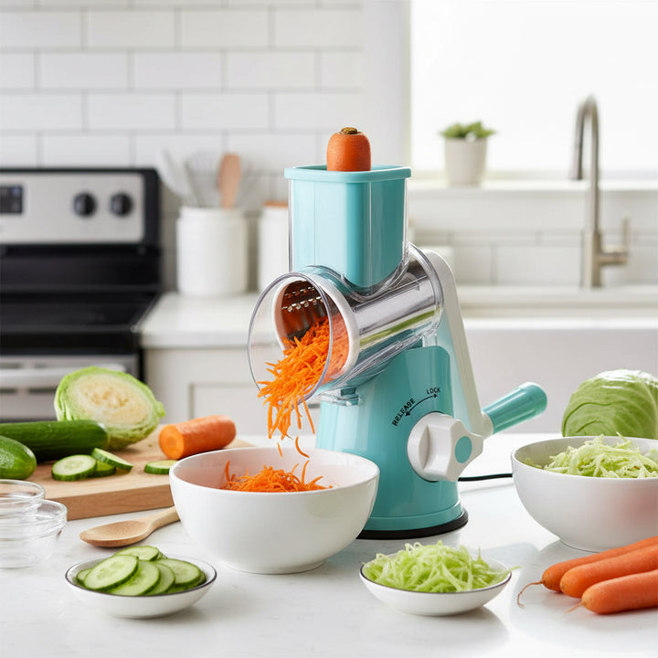 Rotary Cheese Grater with Handle